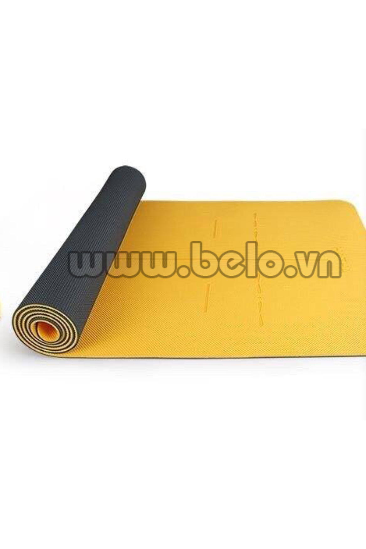 Thảm tập Yoga HATHA chính hãng cao cấp màu vàng cam