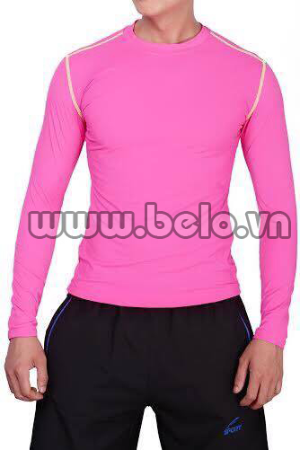 Áo lót body thể thao cao cấp màu hồng AL002