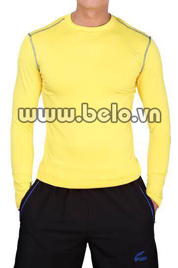 Áo lót body thể thao cao cấp màu vàng AL0013