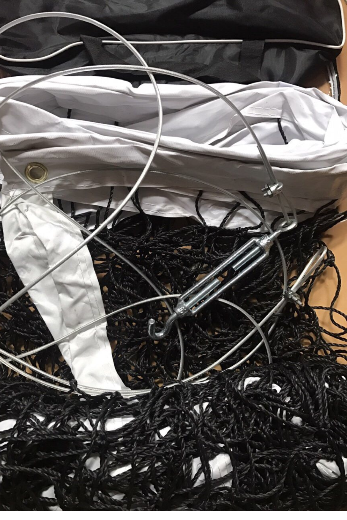 Bộ lưới bóng chuyền hơi có cáp Hải Âu chính hãng