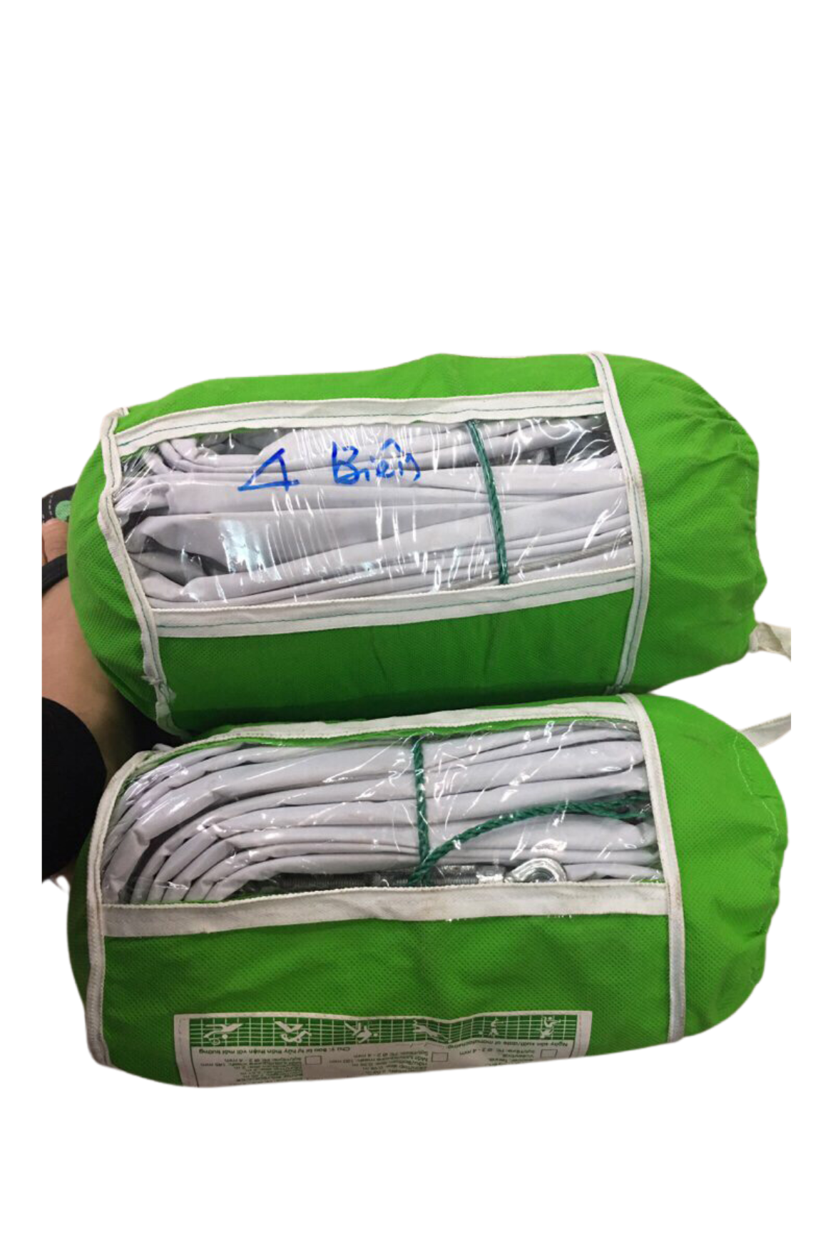 Lưới bóng chuyền có cáp Fe bọc PVC Anh Việt