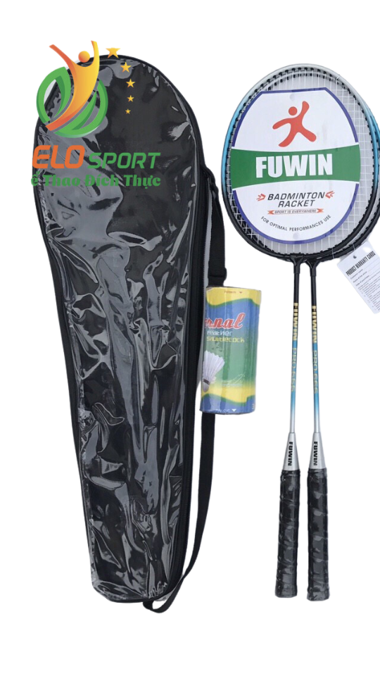 Vợt cầu lông fuwin 666 có hộp cầu chính hãng