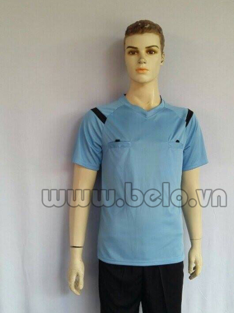 Áo trọng tài màu xanh ngọc