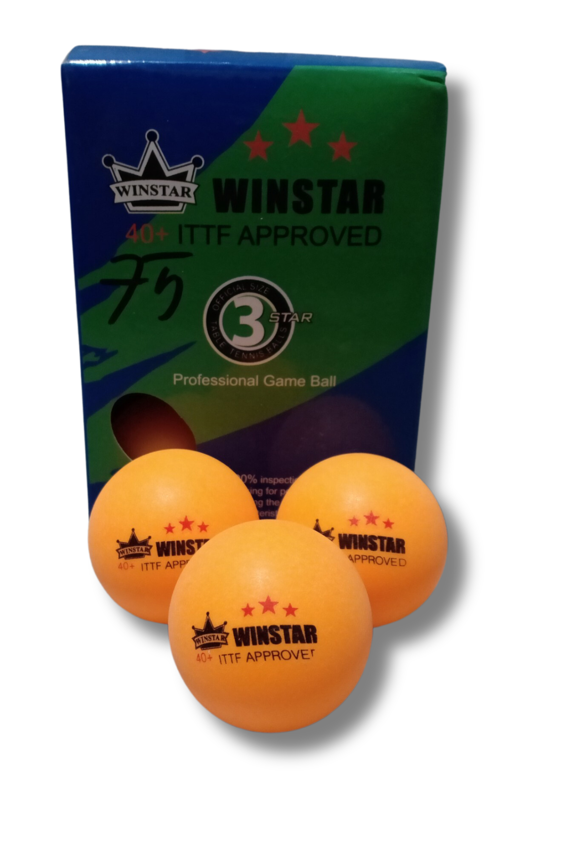 Quả bóng bàn Winstar 3 sao 40+ hộp 6 quả tiêu chuẩn thi đấu