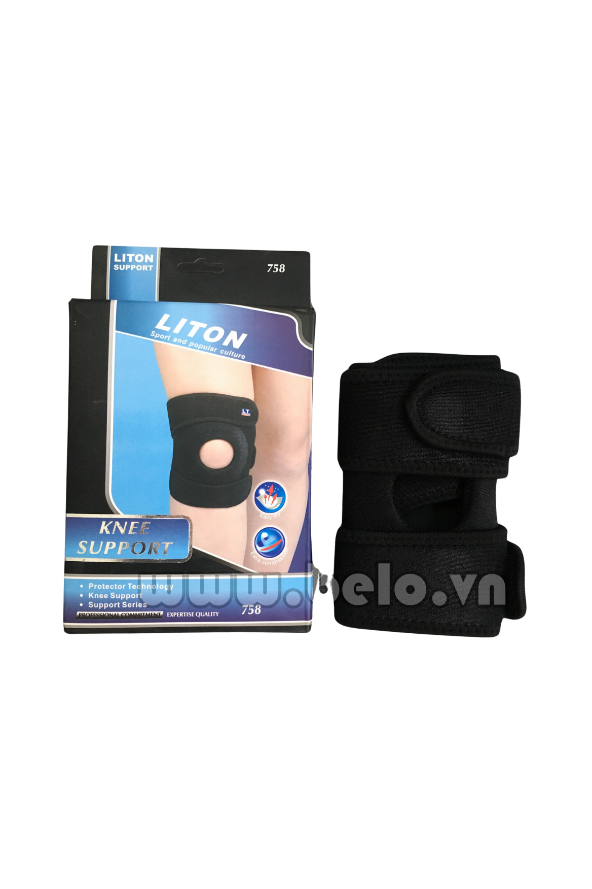 Bảo vệ đầu gối lỗ liton 758