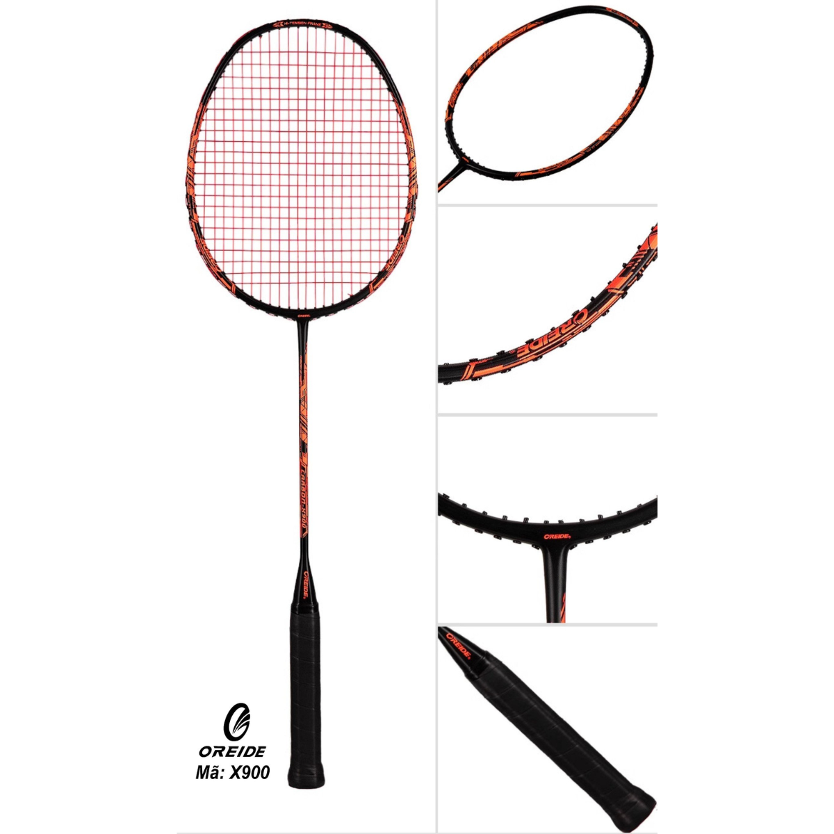 Vợt cầu lông Oreide X900 - Cam