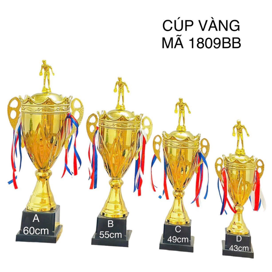 Cúp bóng bàn Vàng 1809BB