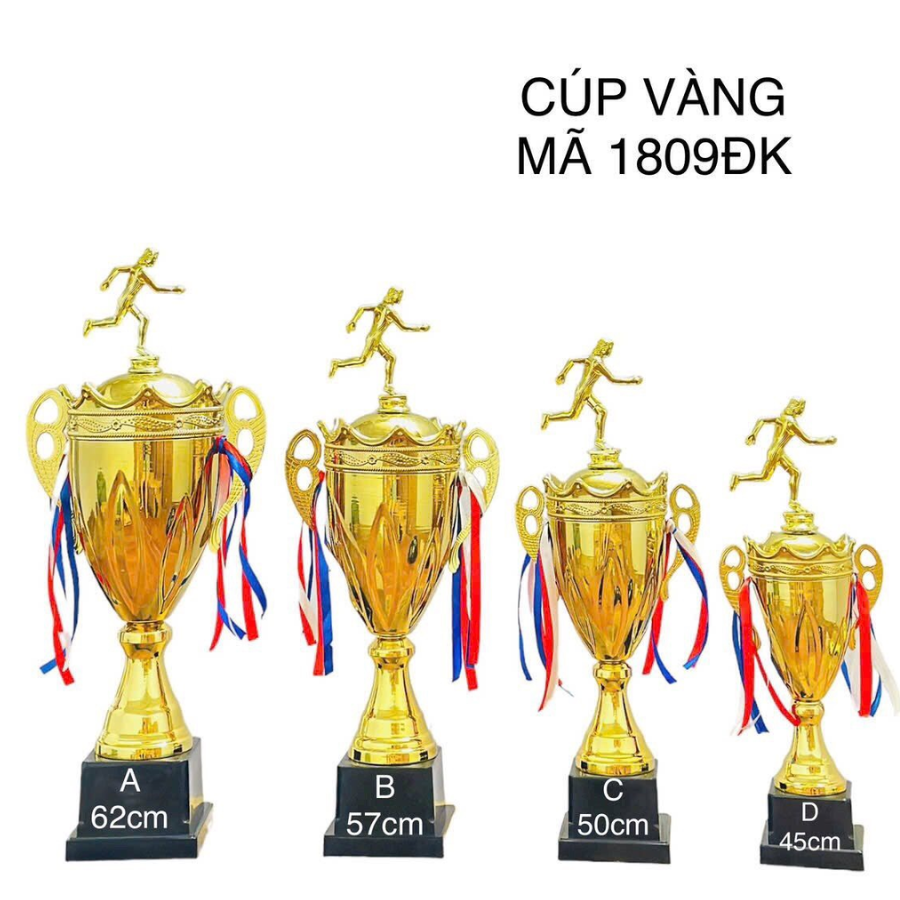 Cúp điền kinh Vàng 1809DK
