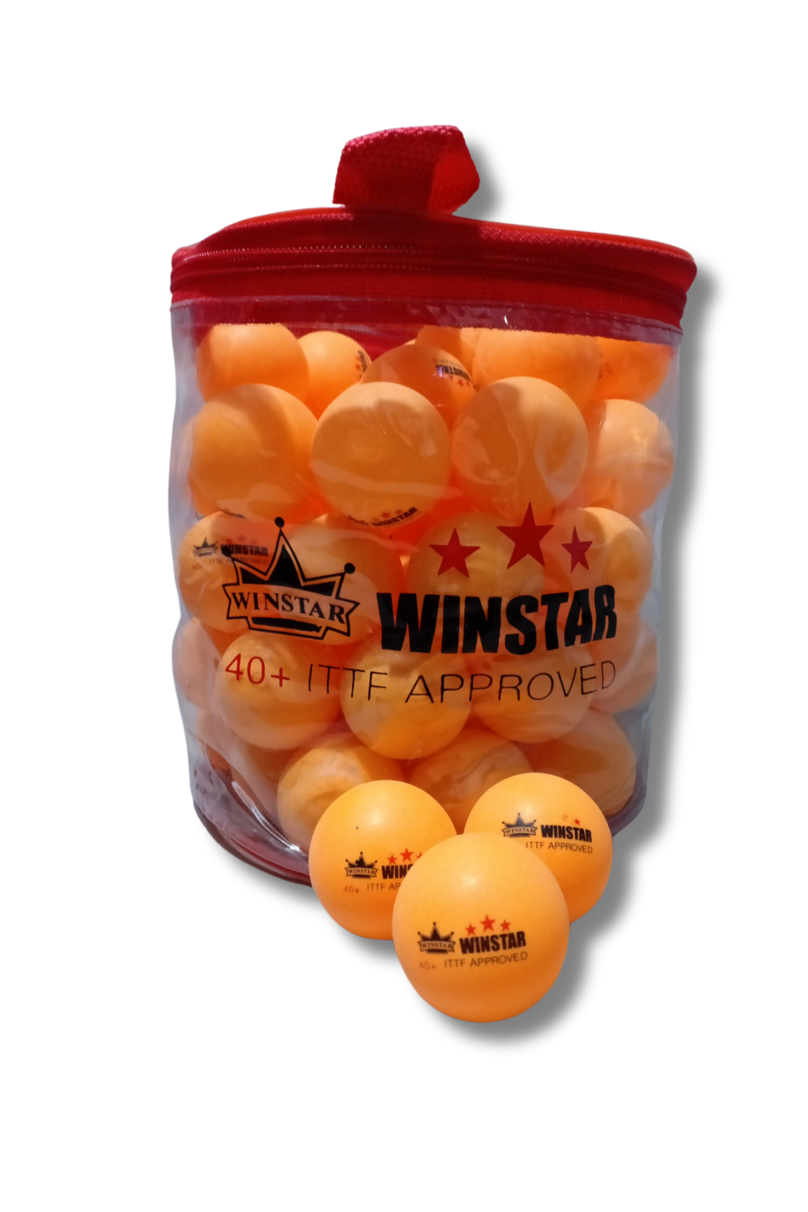 Quả bóng bàn Winstar 3 sao 40+ túi 60 quả