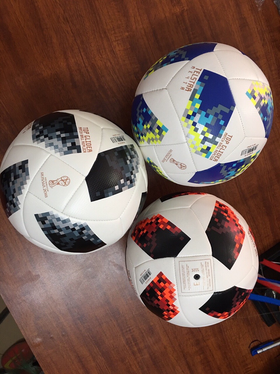 Quả bóng đá fifa worldcup 2018 cao cấp size 3 cho học sinh tiểu học