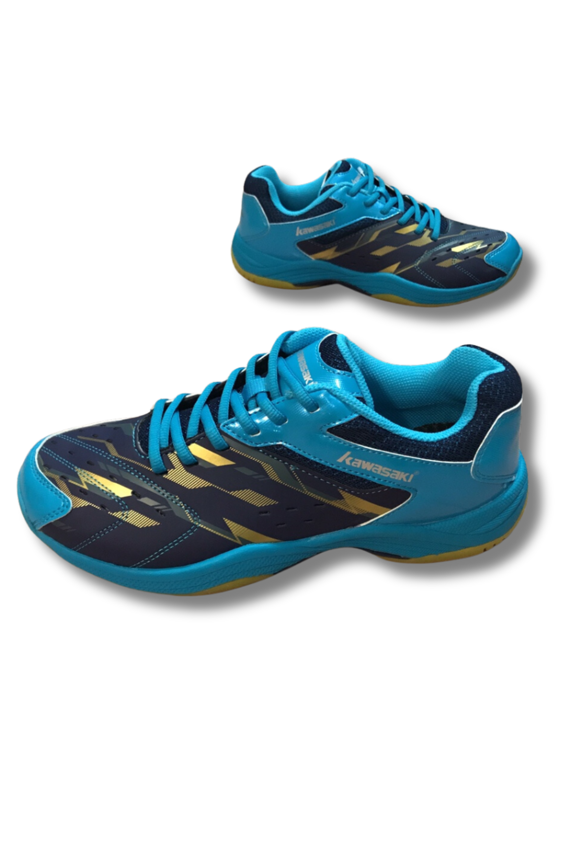 Giày bóng chuyền, cầu lông Kawasaki K159 chính hãng màu xanh