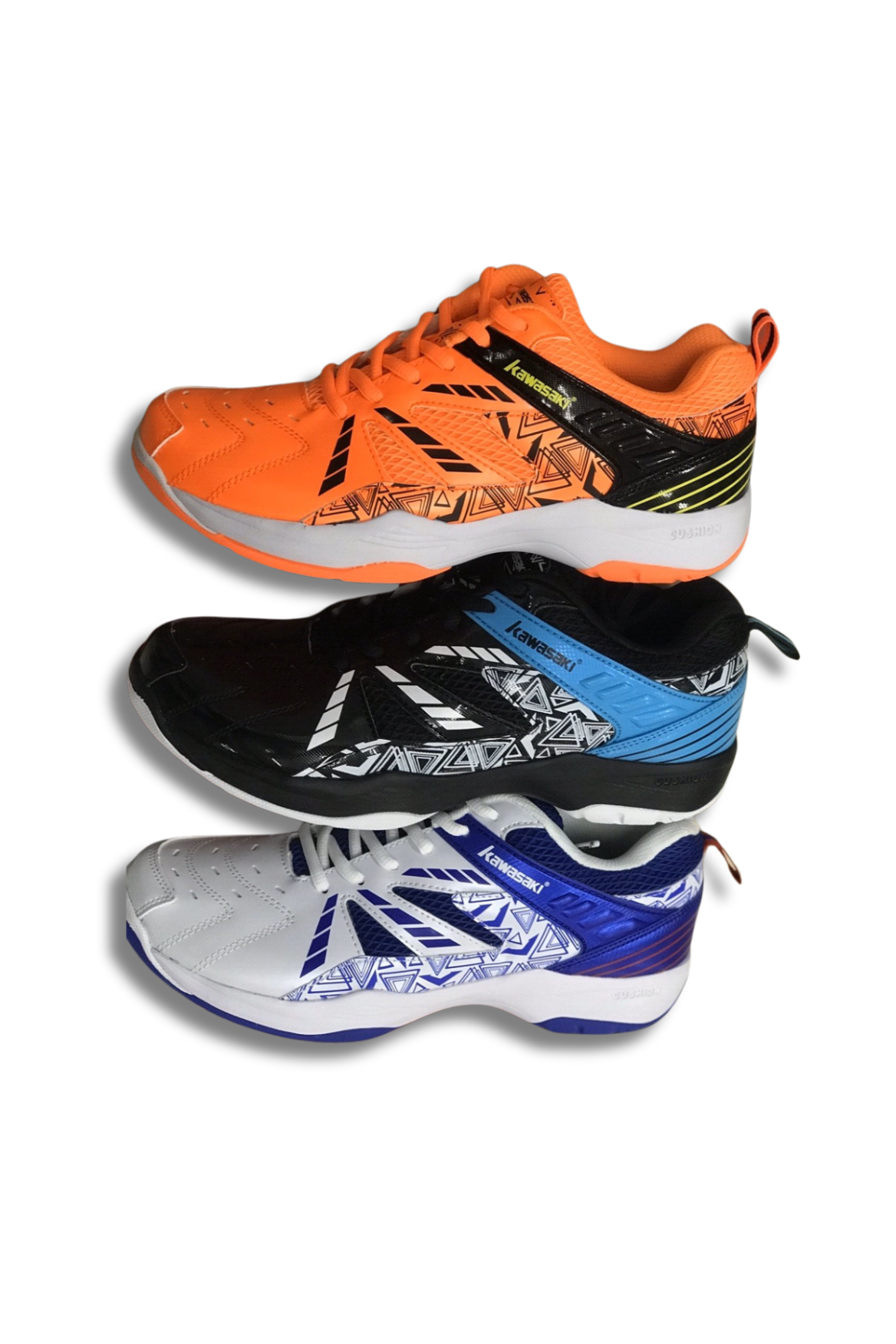 Giày bóng chuyền, cầu lông Kawasaki K080 màu cam năm 2020