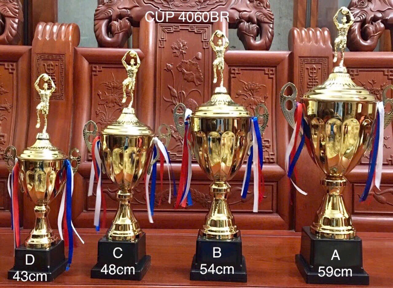 Cúp bóng rổ Vàng 4060BR