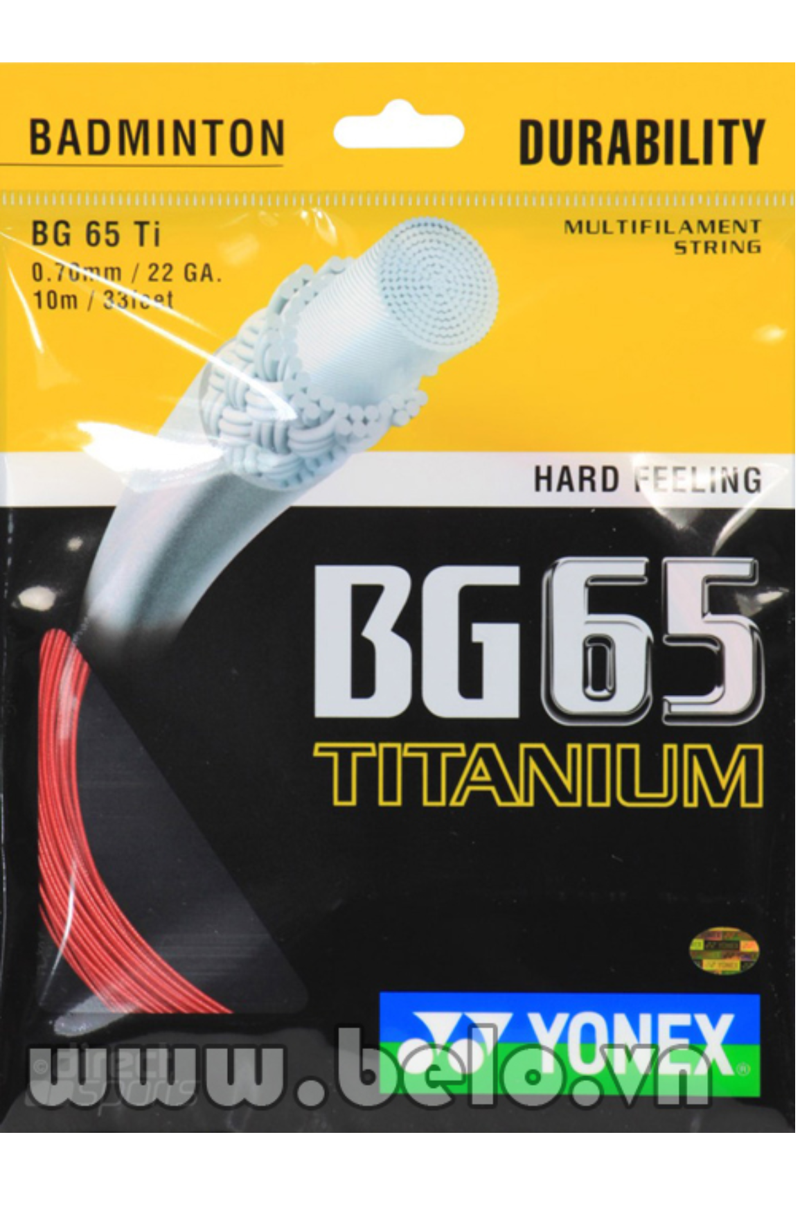 Cước dây cầu lông BG65 Titanium chính hãng yonex