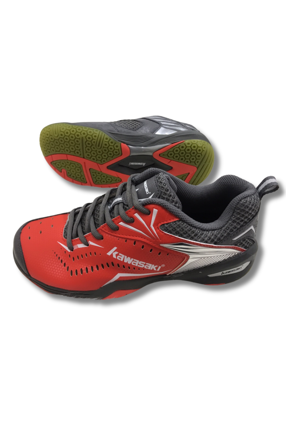 Giày cầu lông, bóng bán Kawasaki K526 chính hãng màu đỏ mới nhất 2020