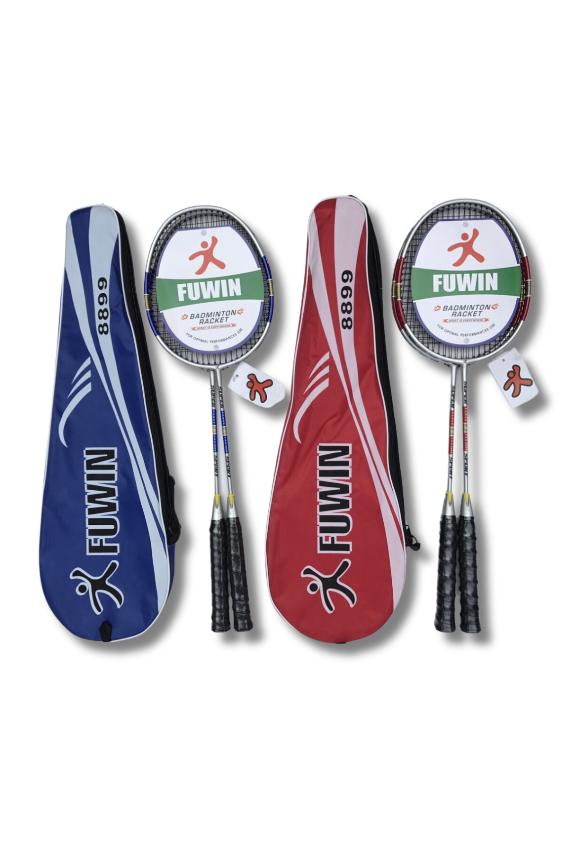 Vợt cầu lông học sinh cặp siêu nhẹ giá rẻ Fuwin 8899