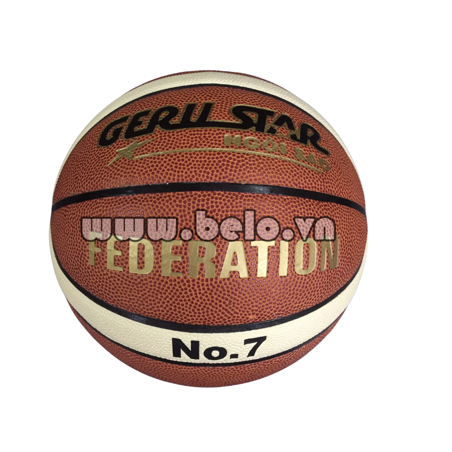Quả bóng rổ gerustar Federation thi đấu chính hãng số 7