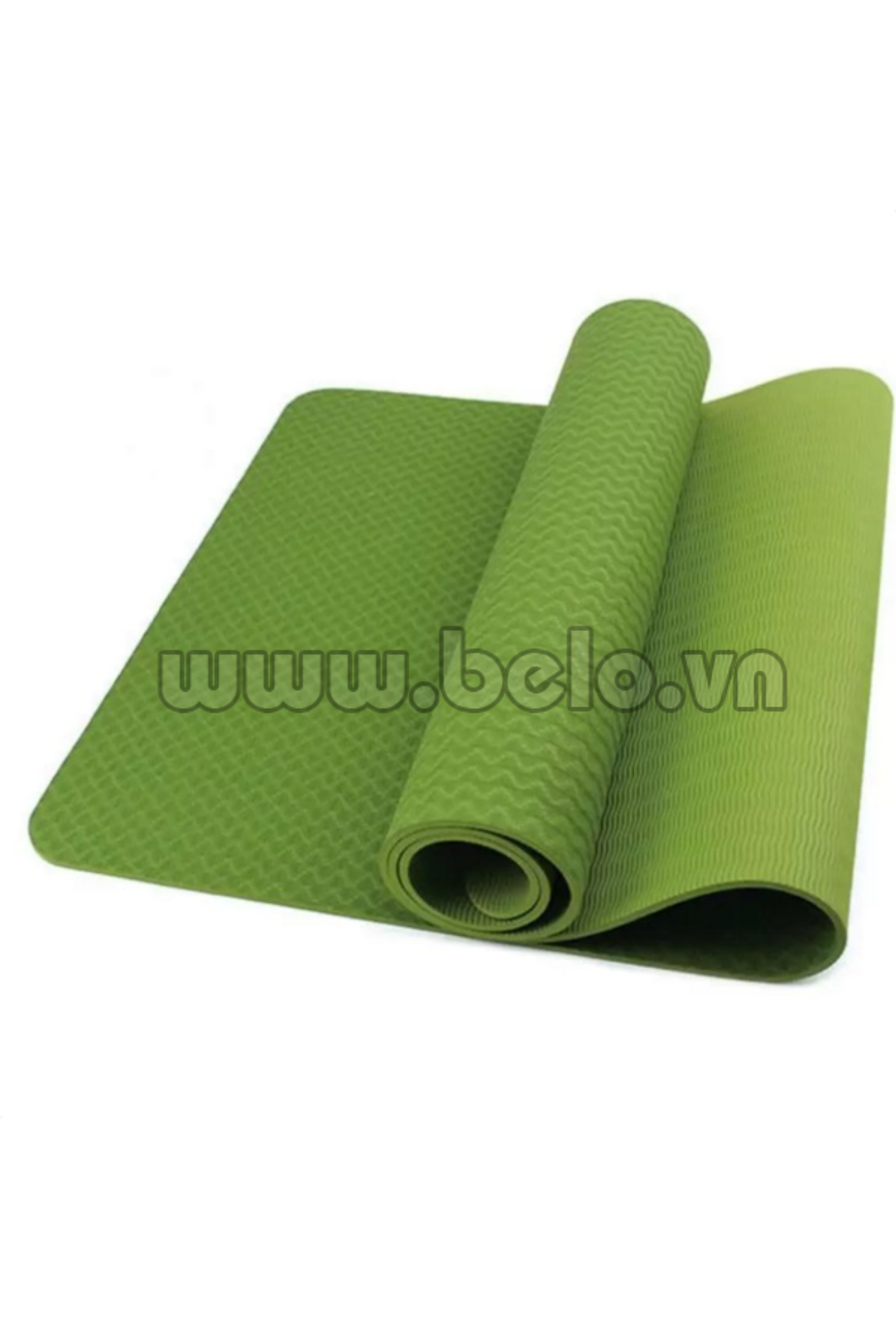 Thảm tập Yoga TY003 1 lớp màu xanh lá chính hãng
