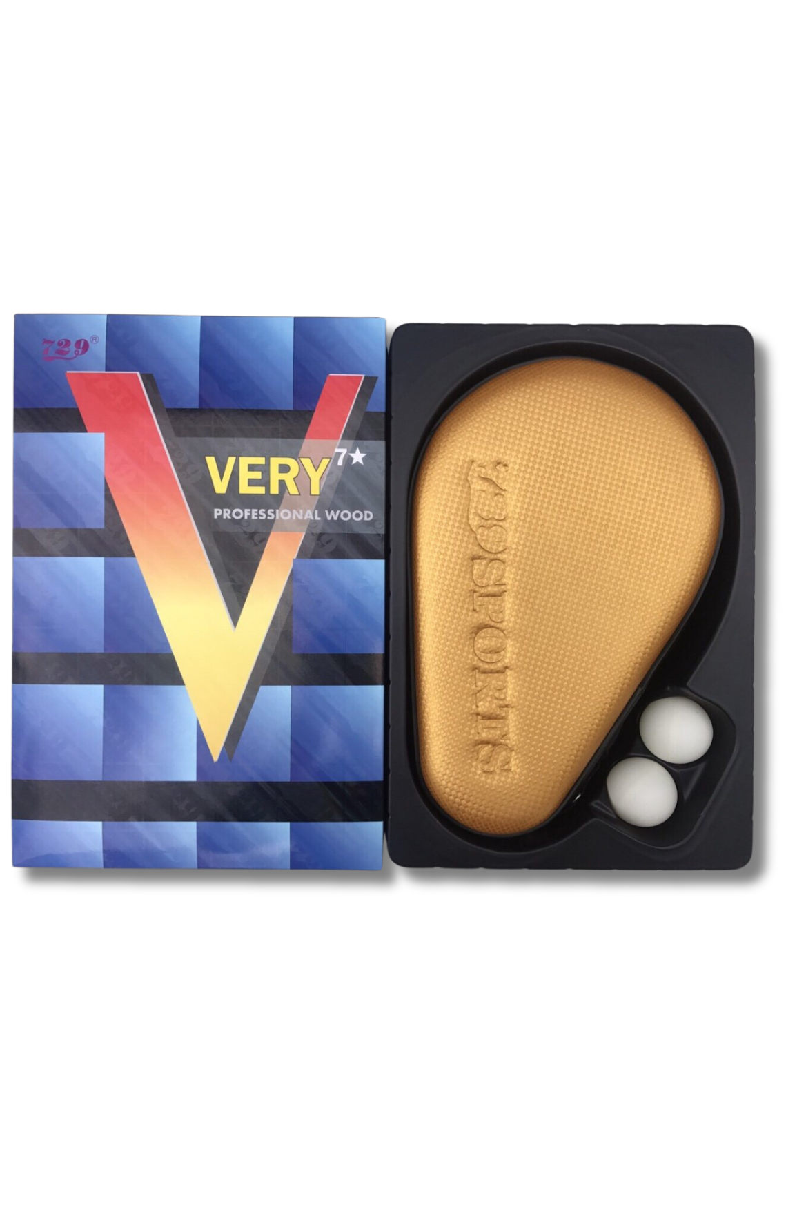 Vợt bóng bàn 729 Very 7 sao cacbon chính hãng