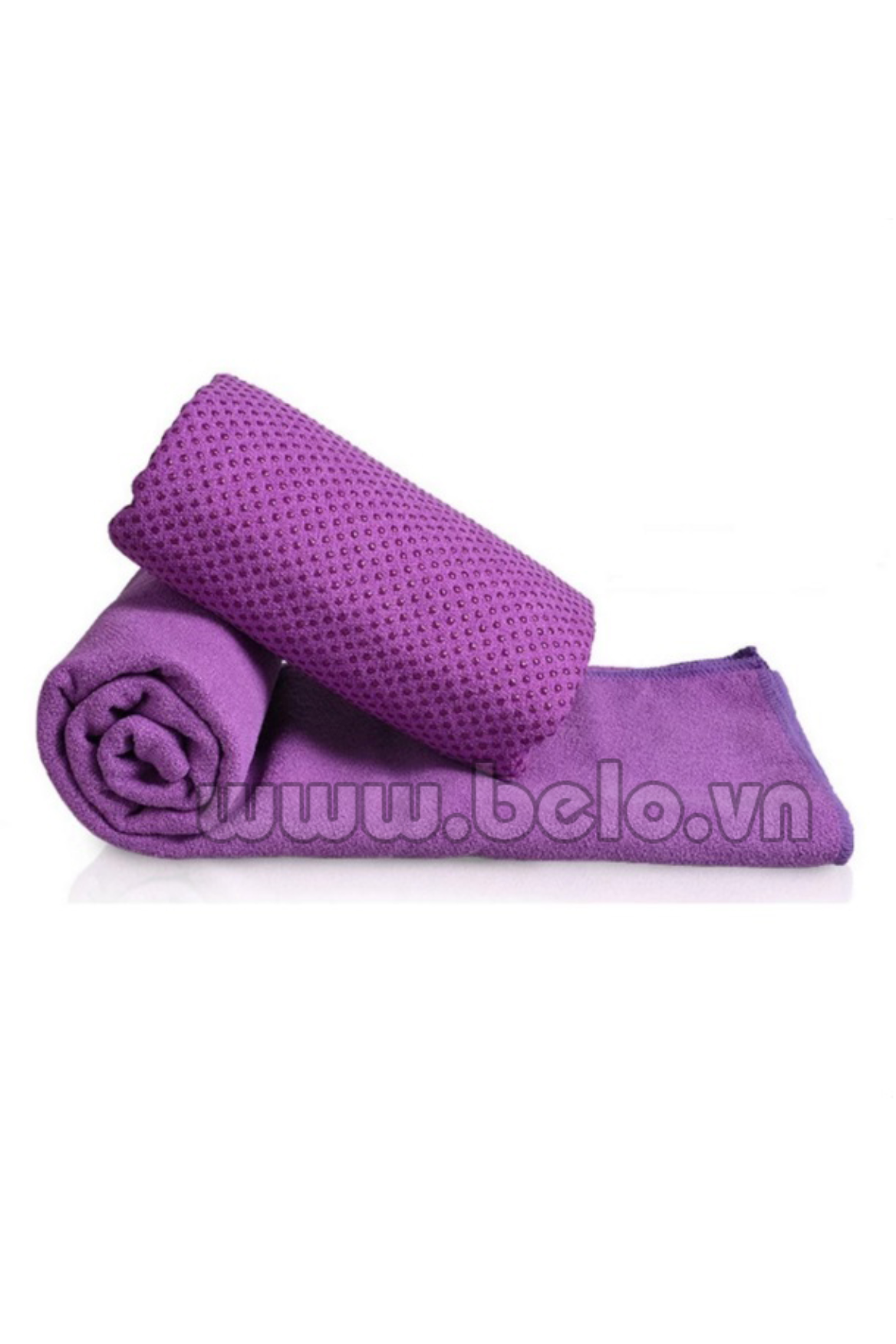 Khăn tập Yogo silicol màu tím