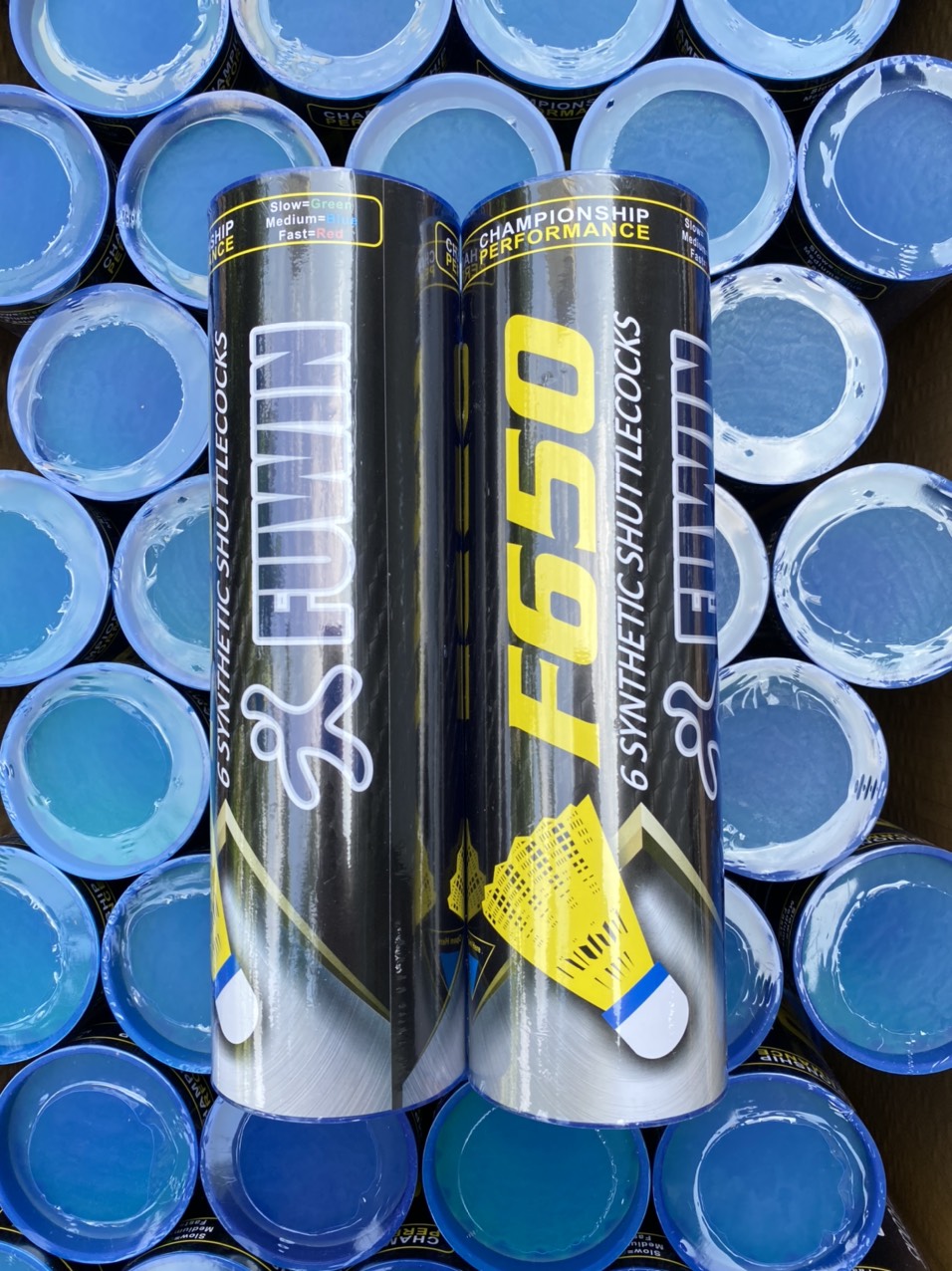 Quả cầu lông fuwin F650 nhựa 6 quả