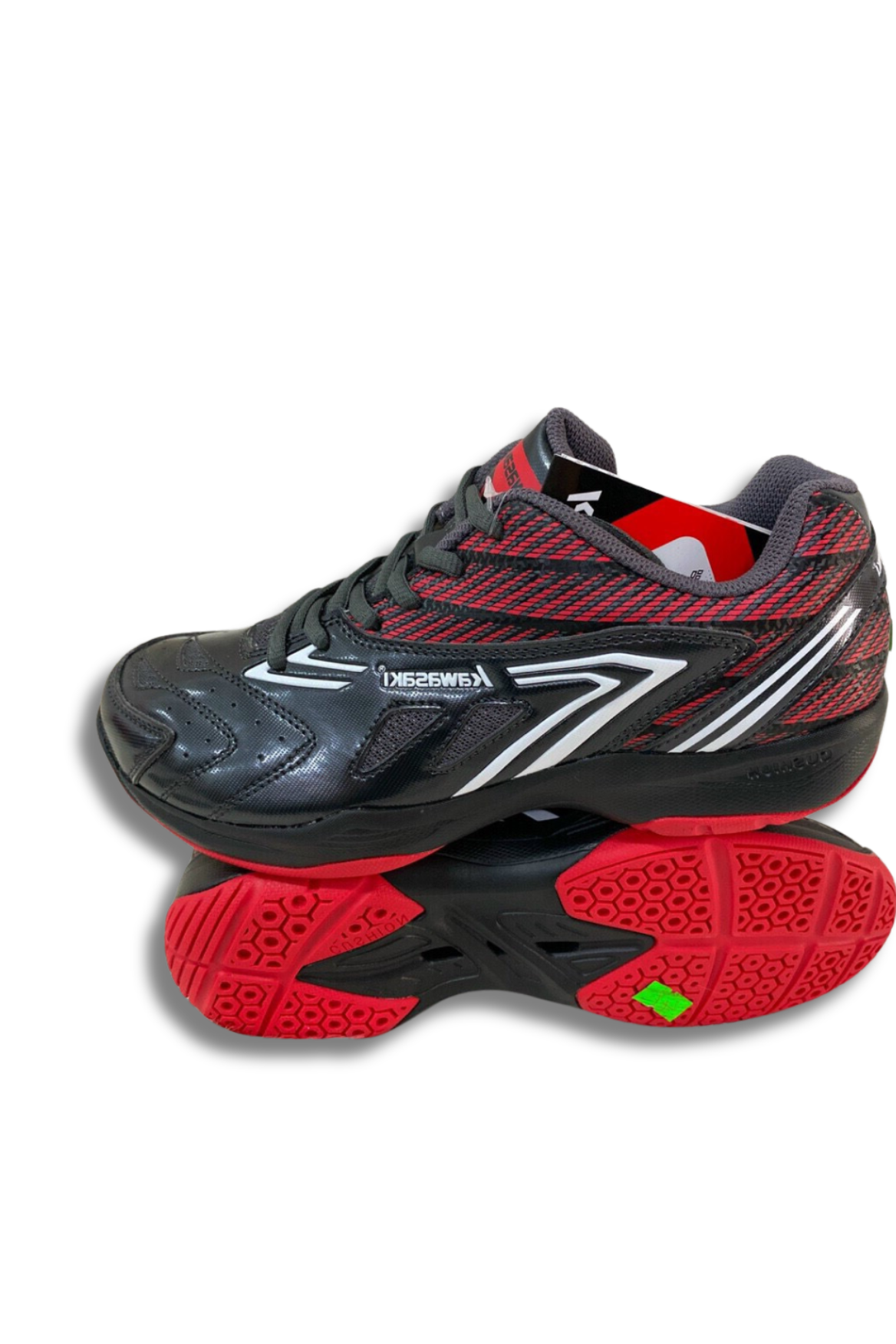 GIÀY CẦU LÔNG, BÓNG CHUYỀN KAWASAKI K082 NAM MÀU ĐEN CHÍNH HÃNG fullsize từ 40-44