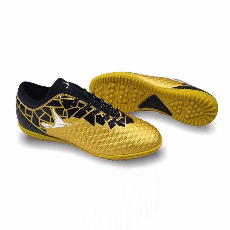 Giày bóng đá Mira19.4 màu Vàng Phối Đen