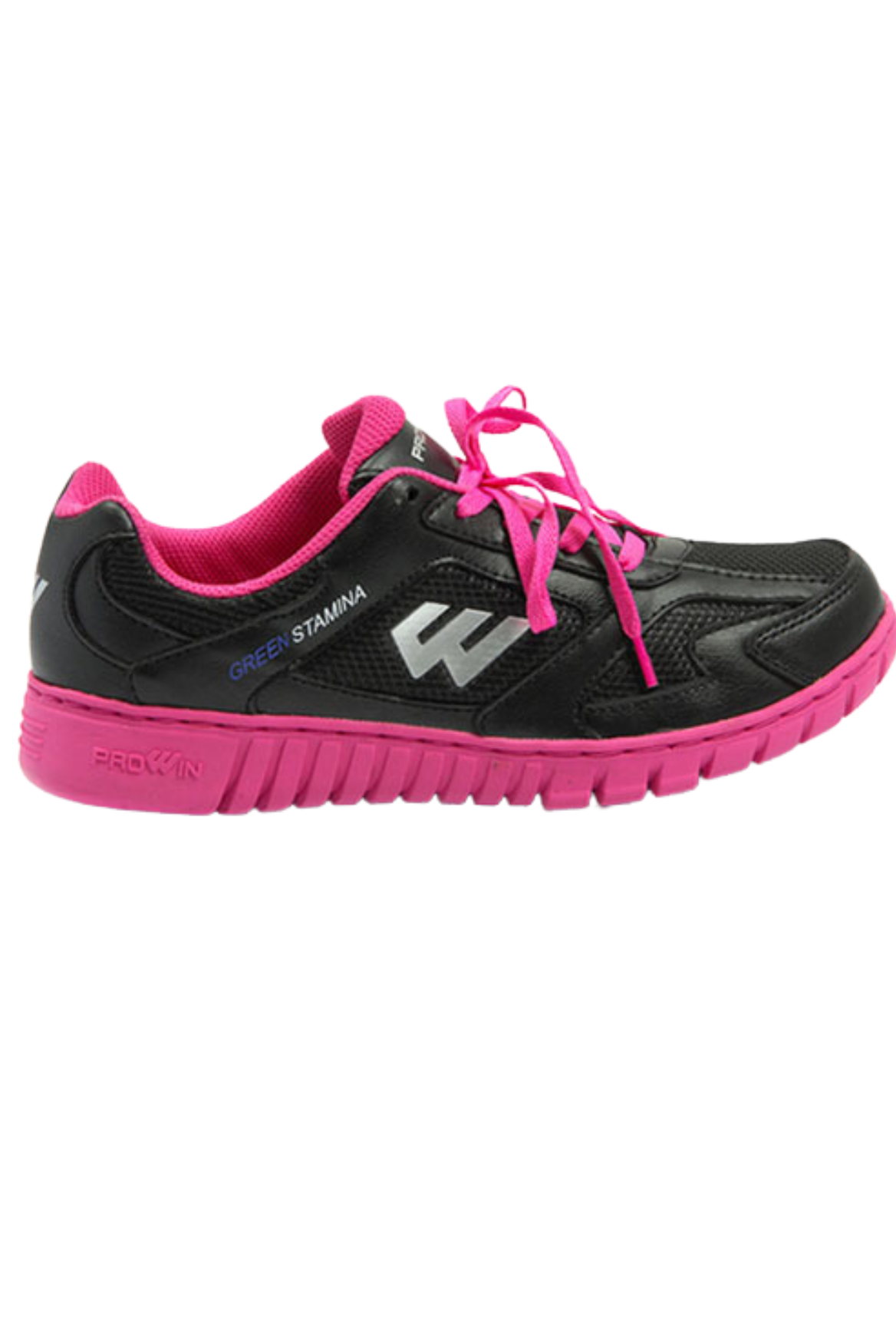 Giày chạy bộ Prowin nữ Running 01 đen hồng