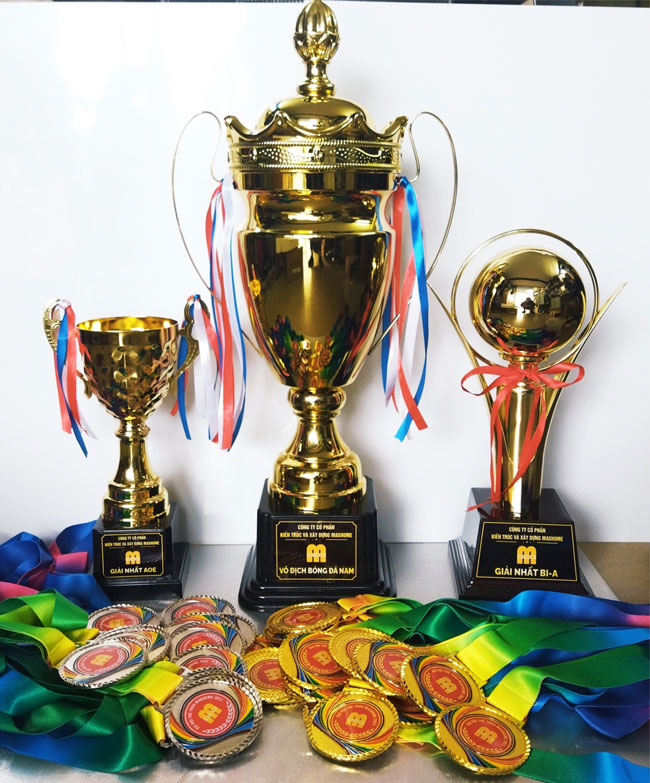 Cúp thể thao, cúp lưu niệm, huy chương