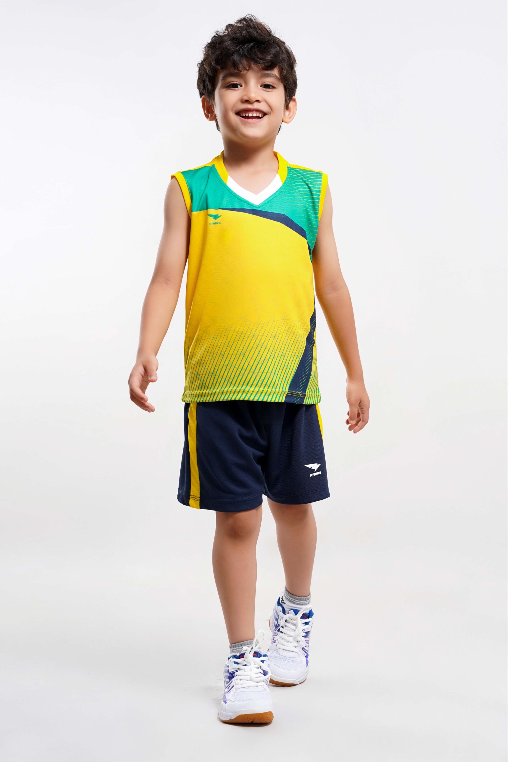 ÁO BÓNG RỔ Trẻ em HIWING H11 chính hãng – Màu Vàng