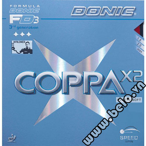 Mặt vợt bóng bàn Coppa X2 Platin Soft
