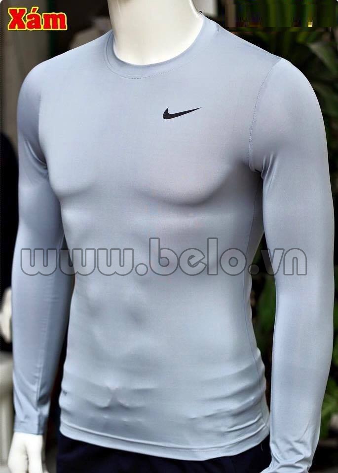 Áo lót bóng đá body giá rẻ mẫu BOD006 màu xám