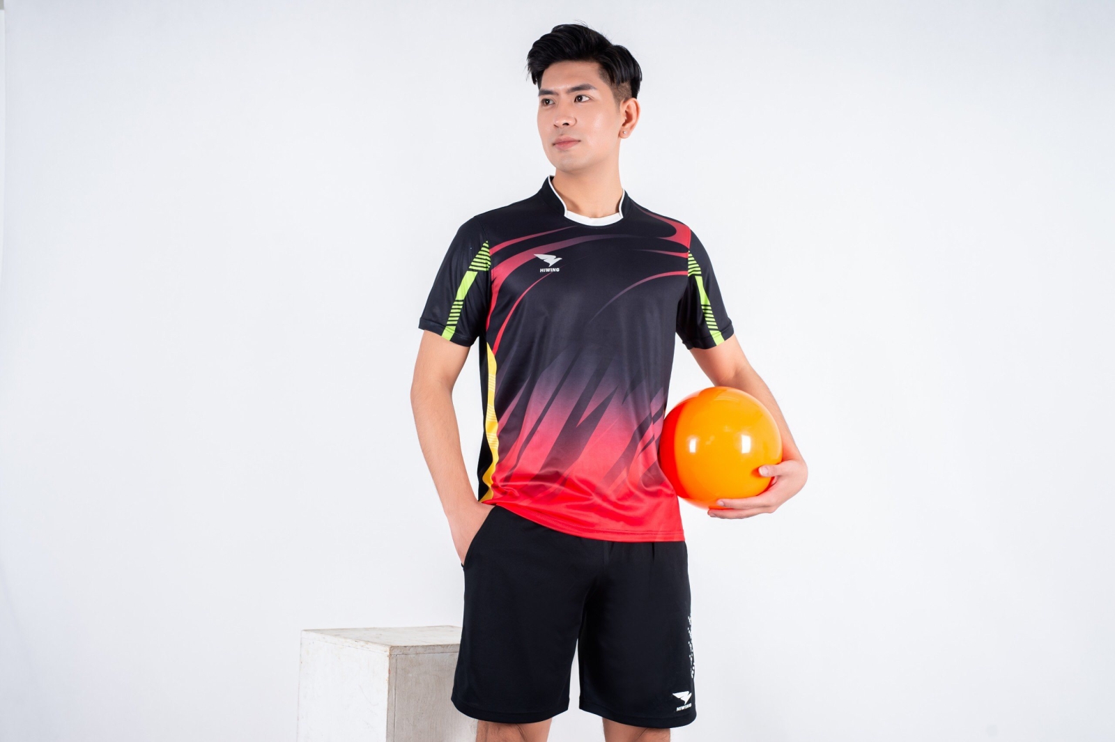 Áo bóng chuyền Nam Hiwing Super 1 màu Đen