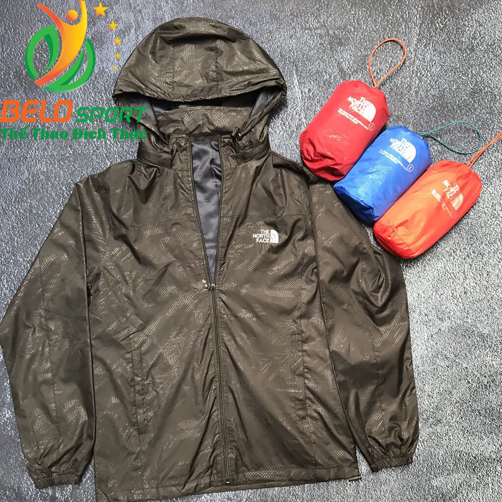 Áo khoác gió 2 lớp cao cấp chống nước màu nâu xanh