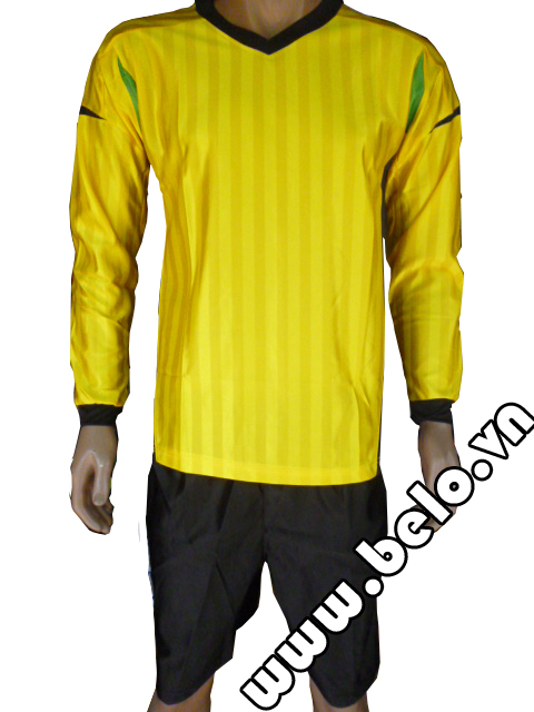Áo thủ môn bóng đá giá rẻ màu vàng chanh ATM03