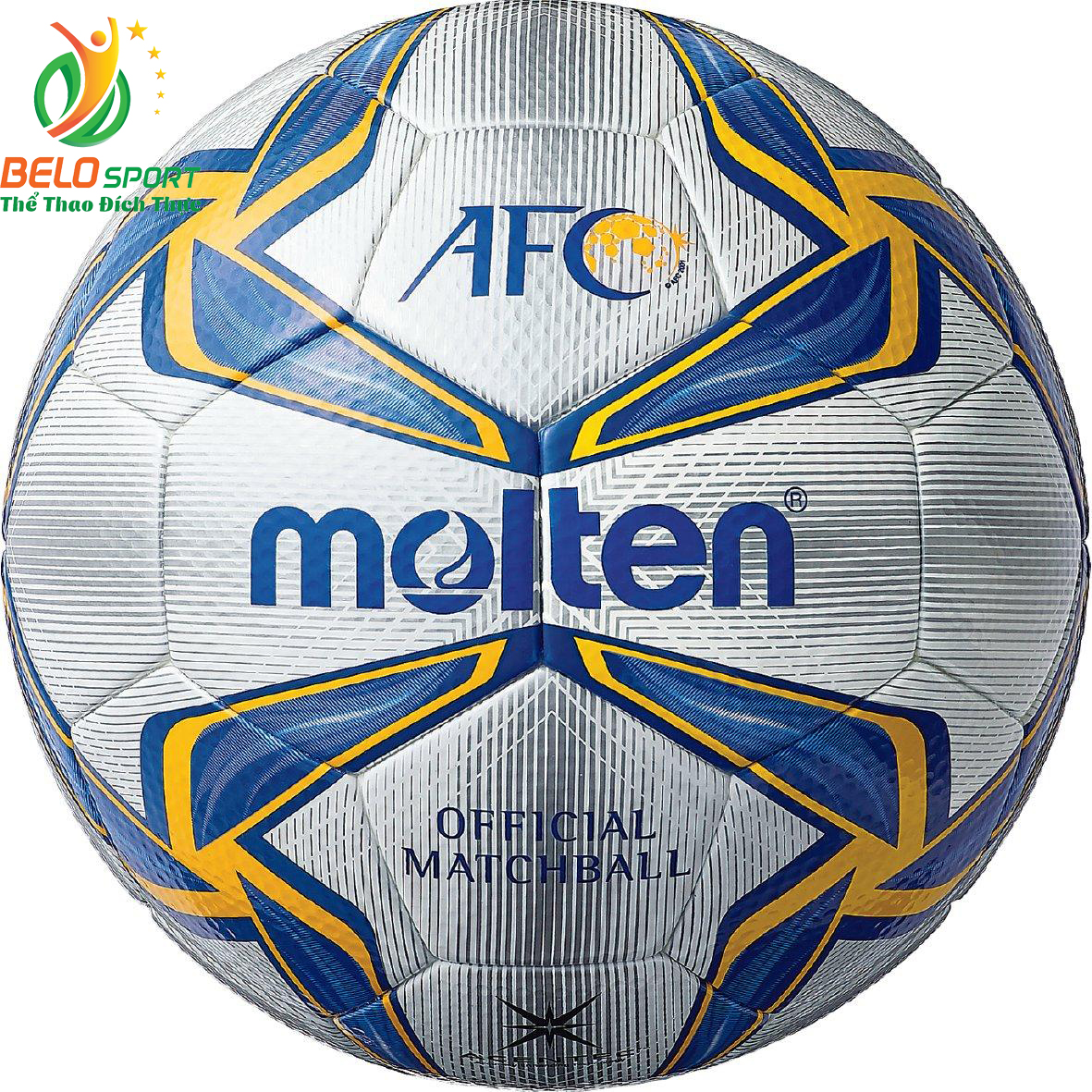 Quả bóng đá Molten  F5V5003-A số 5 chính hãng