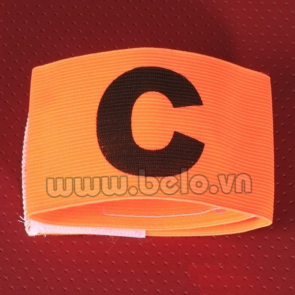 Băng đội trưởng chữ C màu cam giá rẻ
