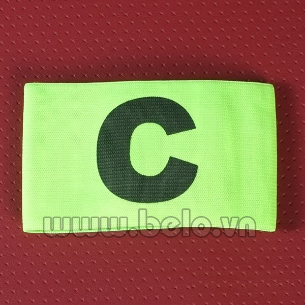 Băng đội trưởng chữ C màu xanh chuối giá rẻ