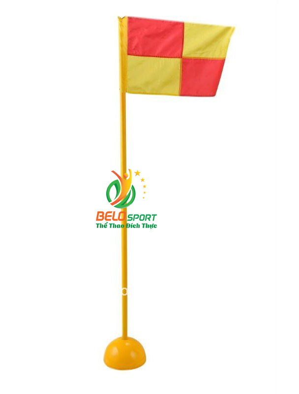 Bộ cờ góc bóng đá ( 4 góc ) gồm cờ, cột, trụ, đế