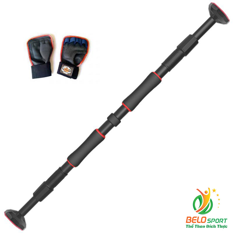 Xà đơn treo tường, gắn cửa năm 2020 tặng kèm găng tay tập xà