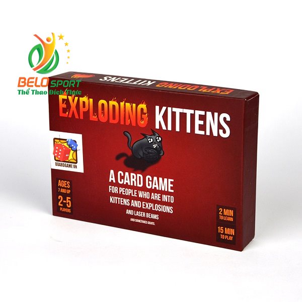 Trò chơi chơi Board Game BG05 Mèo Nổ - Exploding Kittens tại Belo Sport