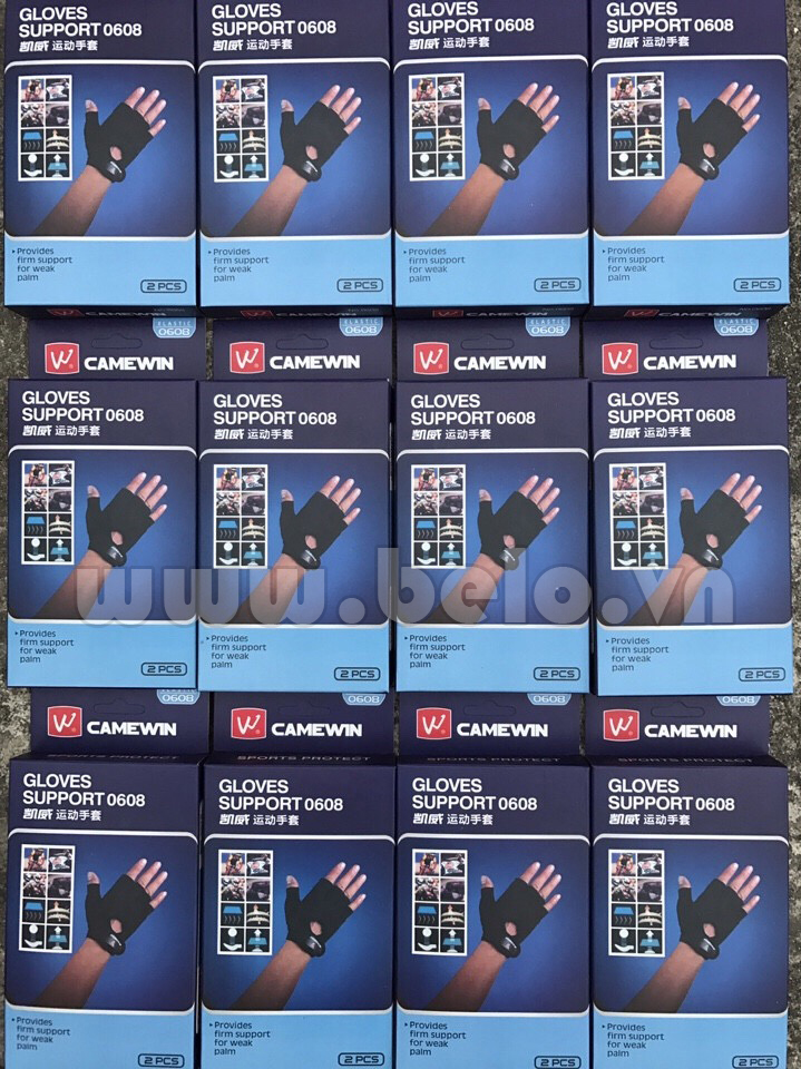 Găng tay tập tạ, găng tay tập gym Gloves support 0608