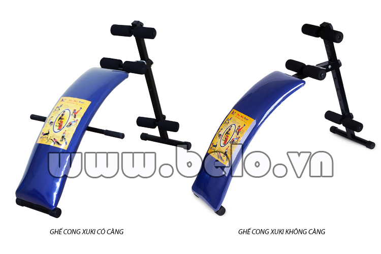 Ghế cong tập bụng không càng
