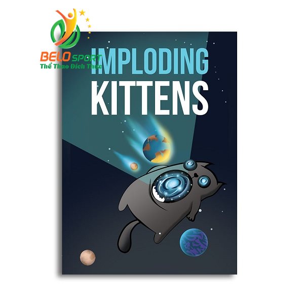 Trò chơi Board Game BG1014 Mèo Nổ Bản Mở Rộng #3 Imploding Kittens	tại Belo Sport