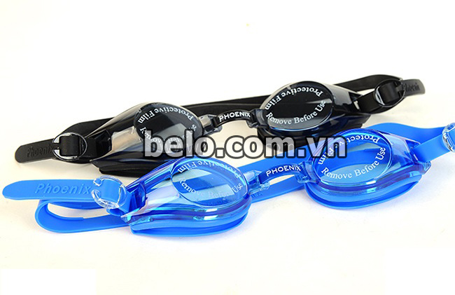 Kính Bơi Phoenix PN-203 màu đen giá rẻ, uy tín, chất lượng nhất