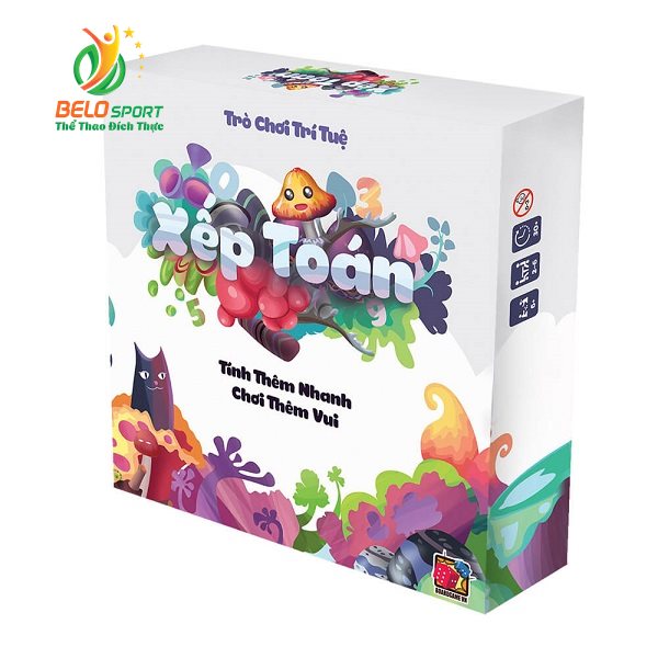 Trò chơi Board Game BG76 Xếp Toán - Tính Nhanh, Chơi Vui	tại Belo Sport