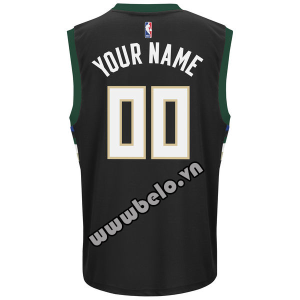 Đồng phục quần áo bóng rổ BR006 đen