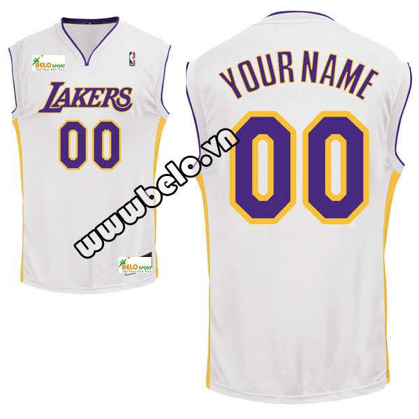 Đồng phục quần áo bóng rổ BR049 trắng