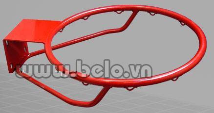 Vành bóng rổ tập luyện thép 802080