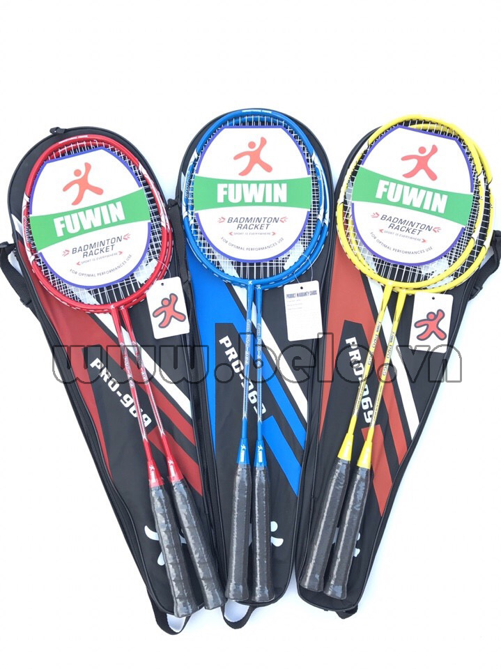 Vợt cầu lông học sinh cặp siêu nhẹ giá rẻ Fuwin 969